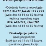 Kovid info